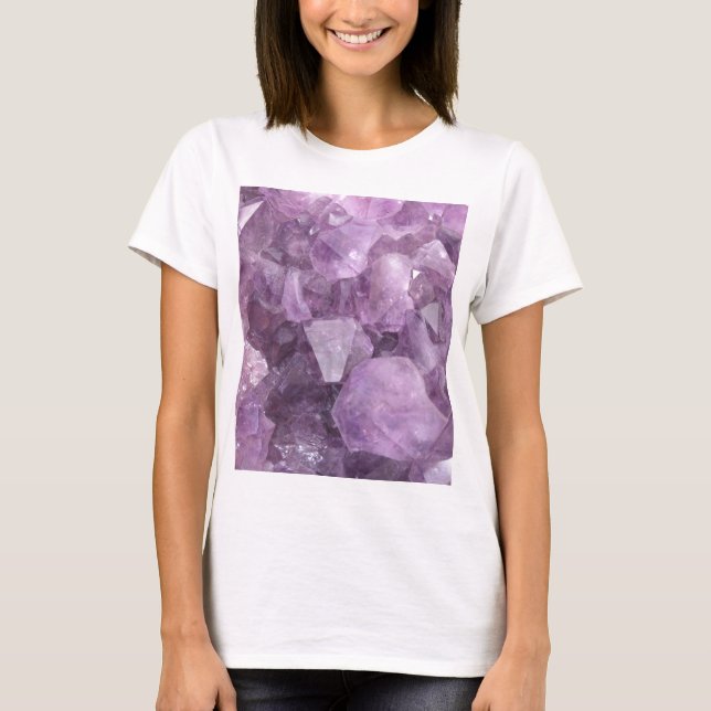Soft Violet Amethyst T-Shirt (Front)