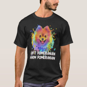 Soft Warm Pomeranian Pom Pom Humour Toy Breed T-Shirt