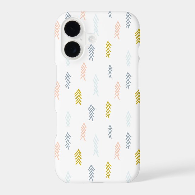 Soft Watercolor Chevron Pattern Samsung Galaxy S21 Case (Back)