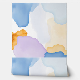 Soft Watercolor Drips and Blended Edges Wallpaper