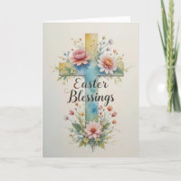 Soft Watercolor Easter Blessings 