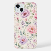 Soft Watercolor Peony Floral