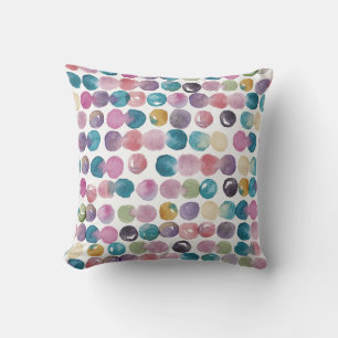 Soft Watercolor Throw Cushion – Calm Artistic Home