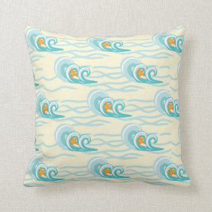Soft Waves Pattern Cushion