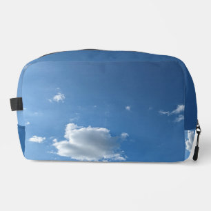 Soft white cloud dopp kit