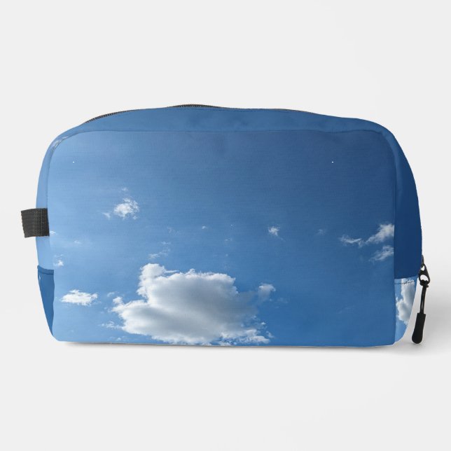 Soft white cloud dopp kit (Front)