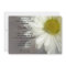 Soft White Daisy on Grey Bridal Shower