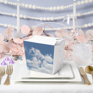 Soft white Squidgy cloud Favour Box