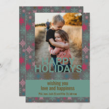 Soft Winter Snowflake Pattern Photo