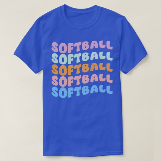 softball 6 T-Shirt (Design Front)
