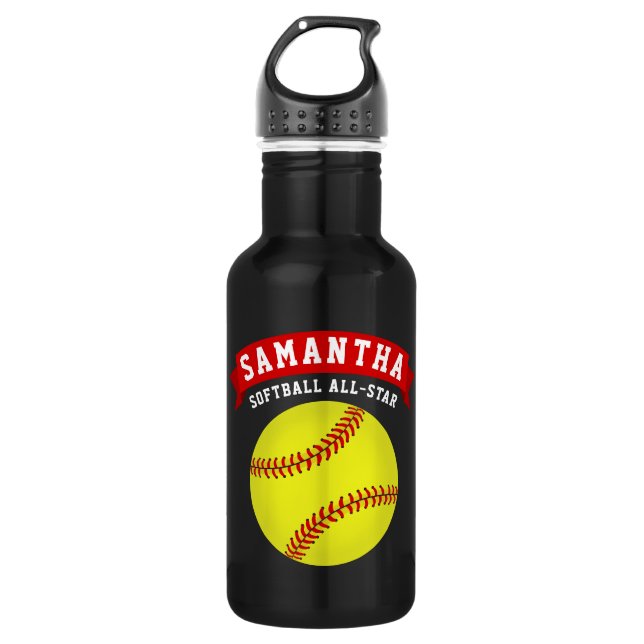 Softball All-Star 532 Ml Water Bottle (Front)