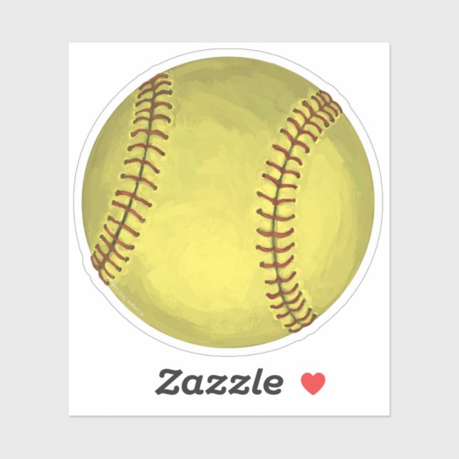 Softball Art (Sheet)