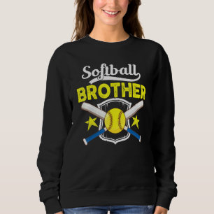 Softball brother softball design to your favourite sweatshirt
