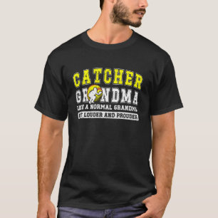 Softball Catcher Grandma of A Softball Catcher Def T-Shirt