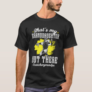 Softball Catcher Grandpa Of A Softball Catcher T-Shirt