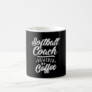 Softball Coach Job Title Gift Coffee Mug