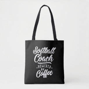 Softball Coach Job Title Gift Tote Bag