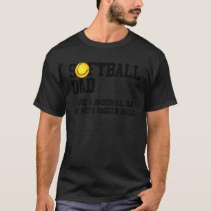 Softball Dad Definition T-Shirt