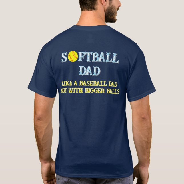 Softball Dad Shirt (Back)