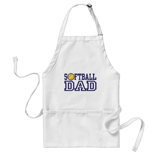 Softball Dad Standard Apron (Front)