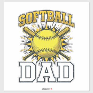Softball Dad Vintage Engraving Shirt Design_1