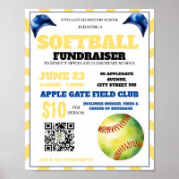 softball event fundraiser school church coach