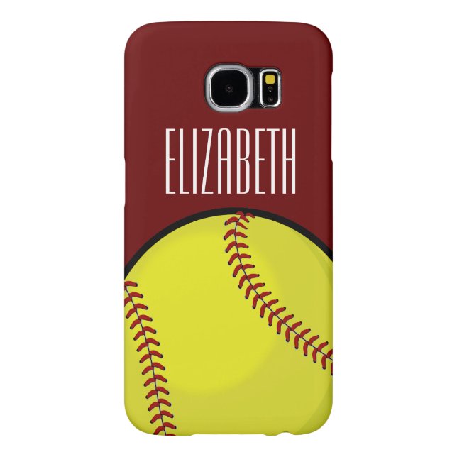 Softball Fan Case-Mate Samsung Galaxy Case (Back)