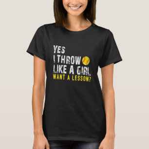 Softball For Girls Softball For Women T-Shirt