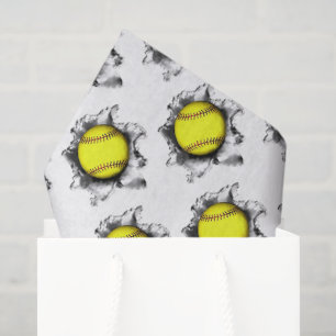 Softball Gift Tissue Paper