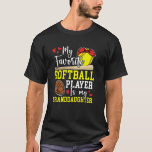 Softball Gigi Grandma Proud Softball Player Gigi T-Shirt