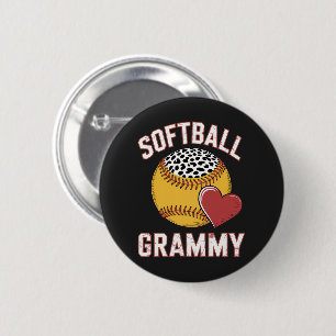 Softball Grammy 6 Cm Round Badge