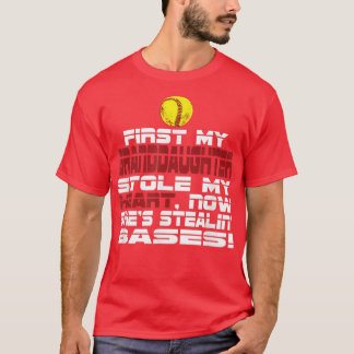 Softball Granddaughter for Softball Grandparents T-Shirt