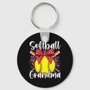 Softball Grandma _2 Key Ring