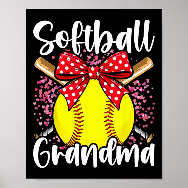 Softball Grandma _2  Poster (Front)