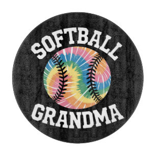 Softball Grandma Cutting Board