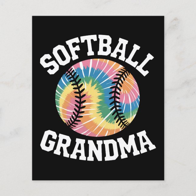 Softball Grandma Flyer (Front)