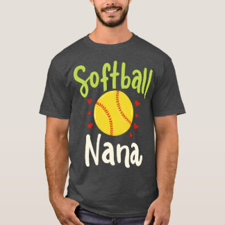 Softball Grandma Grandmother 70s retro T-Shirt