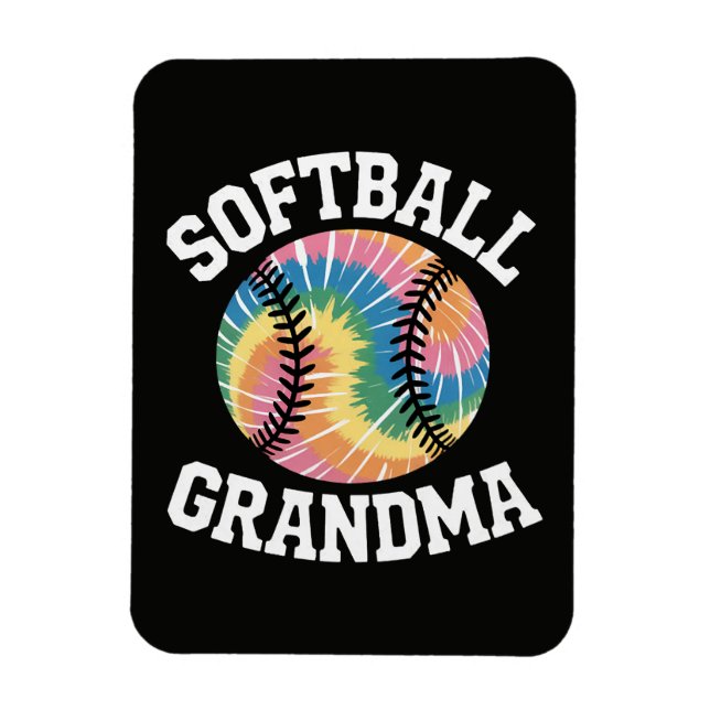 Softball Grandma Magnet (Vertical)