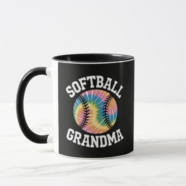Softball Grandma Mug (Left)