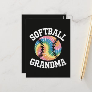 Softball Grandma Postcard