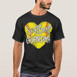 Softball Grandma Shirt For Women Baller Grandma Mo