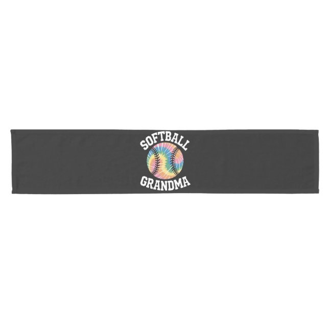 Softball Grandma Short Table Runner (Horizontal)