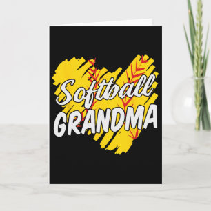 Softball Grandma Softball Designs For Women Grandp Card
