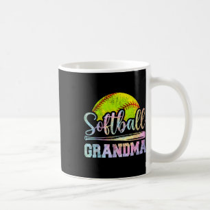 Softball Grandma Softball Player Game Day Mother T Coffee Mug