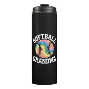 Softball Grandma Thermal Tumbler