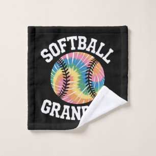 Softball Grandma Wash Cloth