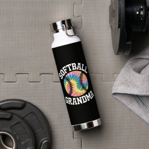 Softball Grandma Water Bottle
