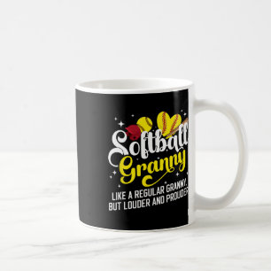 Softball Granny Of A Softball Player Granny Defini Coffee Mug
