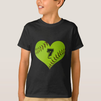 Softball heart T-Shirt
