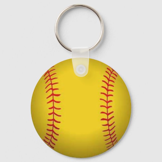 Softball Key Ring (Front)